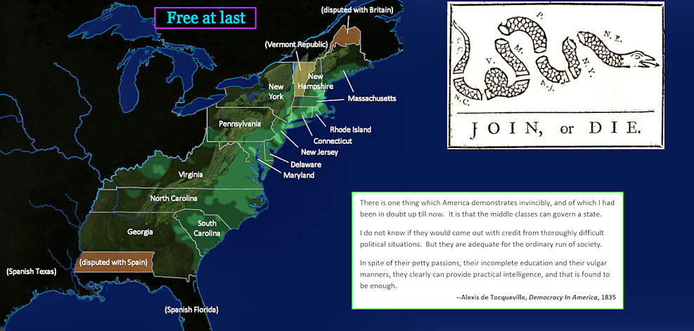 Chaos after the Revolutionary War, 1781